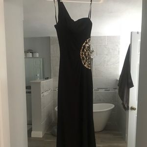 Black formal gown
